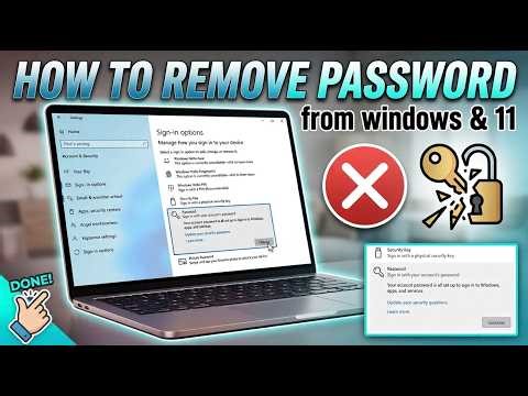 How To Remove Password On Windows 10/11 | Disable Login Password Easily