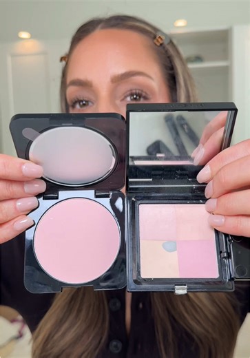 Huda Beauty vs Givenchy Pink Setting Powders Comparison