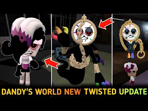 Dandy's World New Twisted LETHAL DYLE & Twisted BRUSHA Encounter Showcase | NEW UPDATE