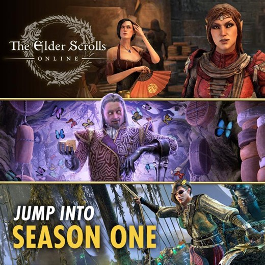 Discover new stories, adventures, challenges, and rewards with The Elder Scrolls Online Season One, Return of the Thieves Guild. Live from July 8 until October 21 and free for all ESO players. See you in Tamriel!