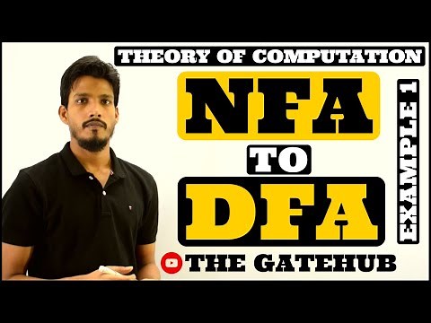NFA to DFA Conversion Example 1 | Conversion from NFA to DFA Examples | TOC | Automata Theory