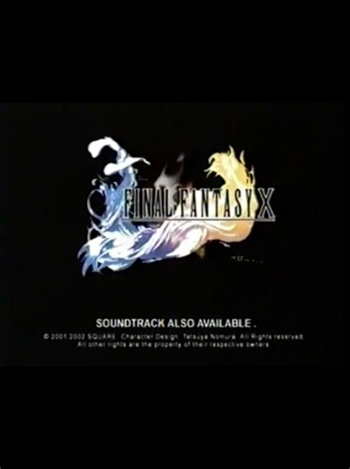 Final Fantasy X Nostalgic Trailer: A 2001 Classic