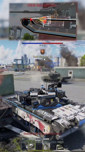 You can just through the container (WARTHUNDER)