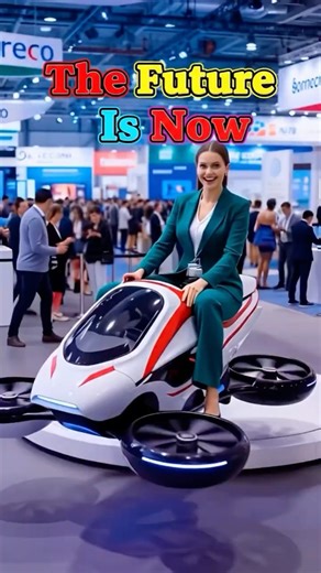 I Couldn't Believe My Eyes When This Hoverbike Took Off 🤯🚀#Shorts #WOW