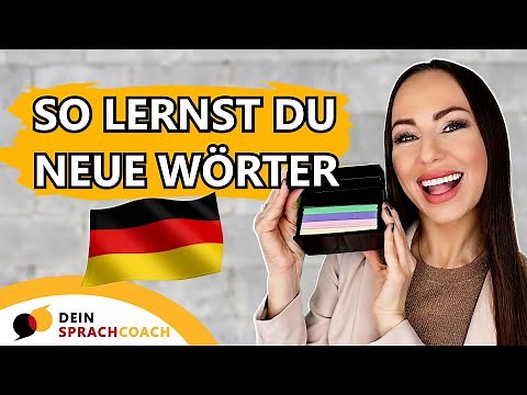 WÖRTER MERKEN auf Deutsch (Vokabeln lernen | Wortschatz erweitern A1 | A2 | B1 | B2 | C1)