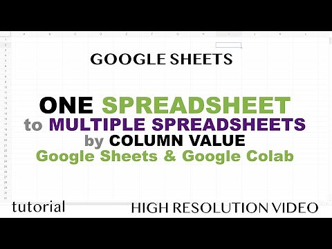 One Spreadsheet to Many Separate Google Sheets Files in Google Drive based on Column Value