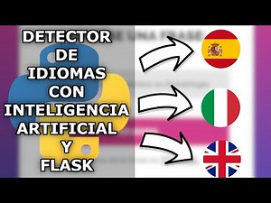 Web App with FLASK and ARTIFICIAL INTELLIGENCE in PYTHON 😍 *EASY*