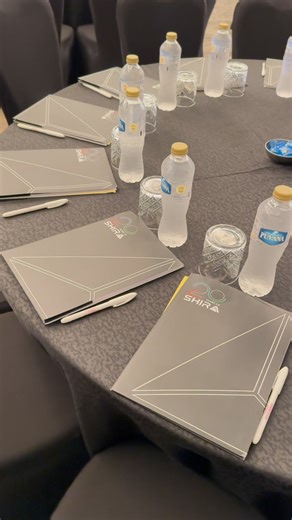 The full setup is complete for the Shira Group X Hunter Industries Seminar tonight. This room will be buzzing with energy and insights. نحن في انتظاركم! كل شيء جاهز لانطلاق سيمنار The Shira Group X Hunter industries الان #ShiraXHunterSeminar #ShiraGroup #HunterIndustries | SHIRA Group