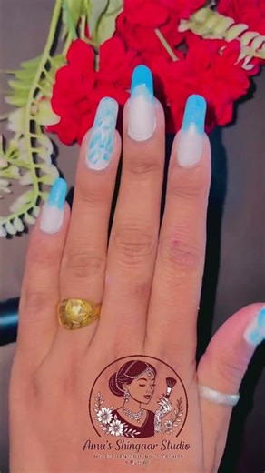 Polygel Nails 💅 #poligel #nailart #shortvideo