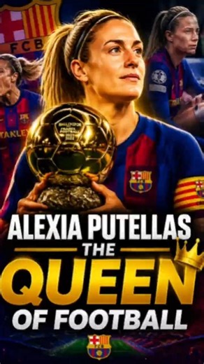 Alexia Putellas:The Queen Who Changed Women’s Football 👑|#AlexiaPutellas #BallonDor #WomensFootball