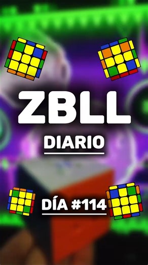 ZBLL por cada día del año | Día 114/365 🧊🧩 #rubikscube #zbll #speedcubing