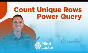 Mind Luster - Learn How to Count Unique Rows with Power Query