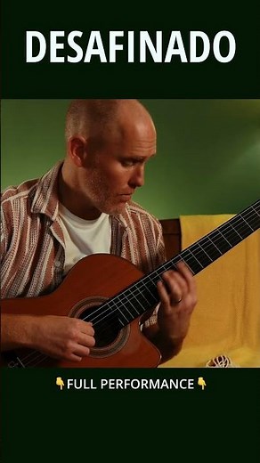Desafinado - Solo Bossa Nova Guitar
