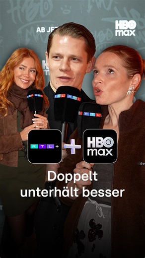 Zwei Streamingdienste für 'nen 10er??? 😱 Das klingt nach einem Angebot, das man nicht ablehnen kann! 🔥 Finden auch die Stars auf der Deutschland-Premiere von HBO Max. Was würdet ihr mit 10 Euro machen? ⬇️ Sichert euch am besten jetzt den neuen Streamingdienst HBO Max im Bundle mit RTL für 9,99 EUR im ersten Monat! ❤️ Eure Lieblingsserien, die besten Reality-Shows und den krassesten Live-Sport bekommt ihr dann für einen Preis! #HBOMax #Streamingstart #Deutschland #bundle 🍿RTLPlus; HBOMax; Bund