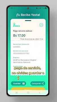 TUTORIAL PAGO A SEGIP PARA RENOVACIÓN DE CÉDULA DE IDENTIDAD MEDIANTE YASTA