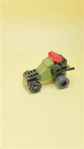 LEGO Army Rocket Car 🚀🪖 | Creative Build #lego #legobuild #legomilitary #shorts