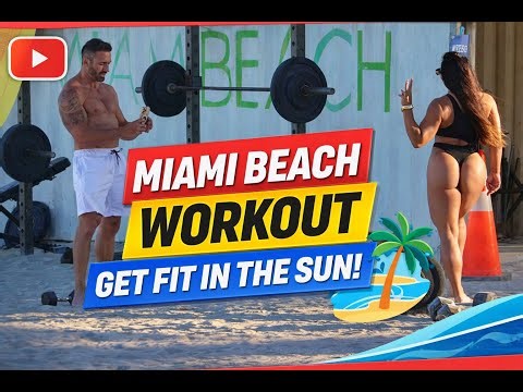LIVE Miami Beach 🌴 Real-Time Ocean Views | Relaxing Walk & Beach Vibes