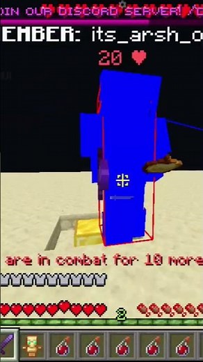 Easy nethpot match in pojav laucher touch control #minecraft #phonk #shortsfeed #trending