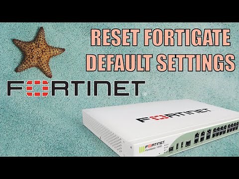 Resetear Fortigate (Factory Reset) / Fortigate 7.4
