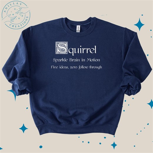 Sparkle Brain in Motion - Cozy ADHD Sweatshirt - Sensory Avoider - Mental Health Comfort - Etsy