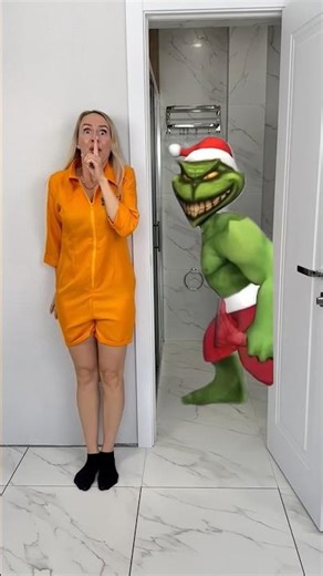 The Grinch Steals a Prisoner and a Spiderman #shorts by Leisi Crazy