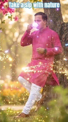 Take a sip with nature 🍄‍🟫