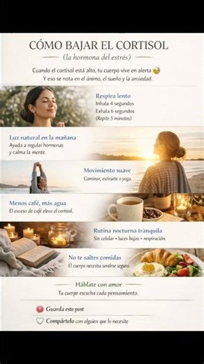 CÓMO BAJAR EL CORTISOL NATURALMENTE (La hormona del estrés