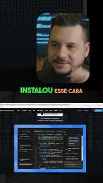 Visual Studio Code: Instale o Claude Code Agora! #shorts