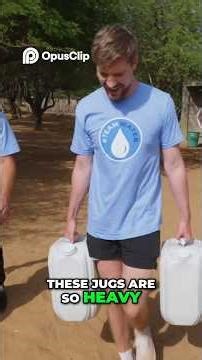 Team Water: Saving Lives with Clean Water projects #mrbeast #mrbeastshorts