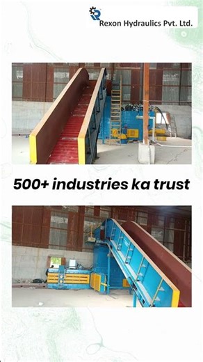 Automatic Horizontal Paper Baler