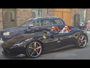 [8k] Zlatans Ferrari SP2 Monza gorgeous! Trying to get some revs from the V12!🤩