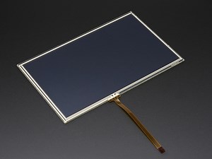 Resistive Touchscreen Overlay - 7" Diag. 165mm X 105mm - 4 Wire (Adafruit)