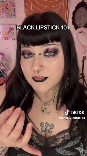 How to Apply Black Lipstick (The Right Way!)