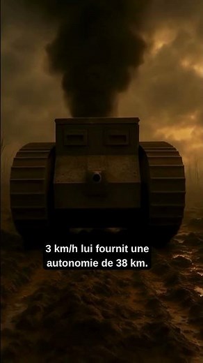 The very first battle tank in history: the Mark I #frenchhistory#tankhistory #ww1