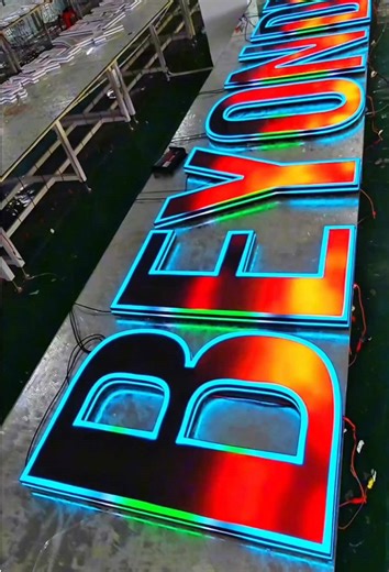 Remember!!!🤔 A better Sign will help you to get more profits!!!💃✨ #signage #signboard #3Dprinting #supply #design