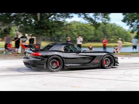 Best of Car Show Exits 2025 | Compilation of Pullouts, Flybys & Full Sends!!