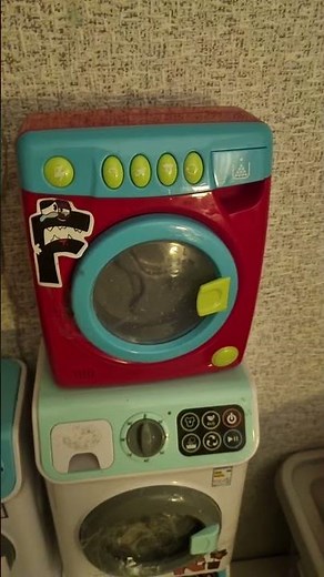 Mini Red Toy Washer Epic Fail Spin #washingmachine