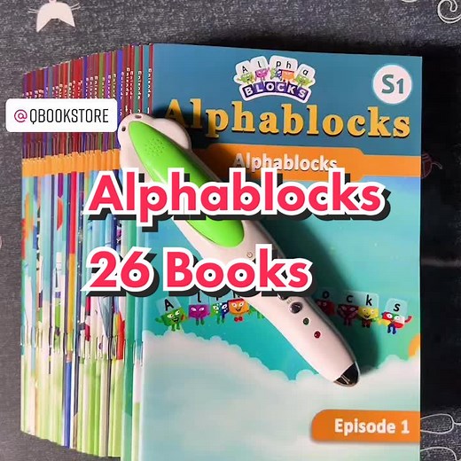 Alphablocks 26 Books Lines
