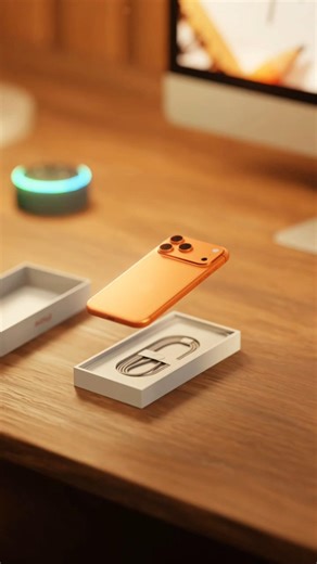 iPhone 17 Pro Max Cinematic Animation | Blender 3D #iphone #17promax #reels #viral #shorts