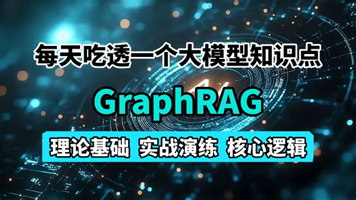 【大模型知识点】GraphRAG 基本流程全拆解！让你快速了解GraphRAG，从理论到实战，零基础小白必看大模型教程！！！
