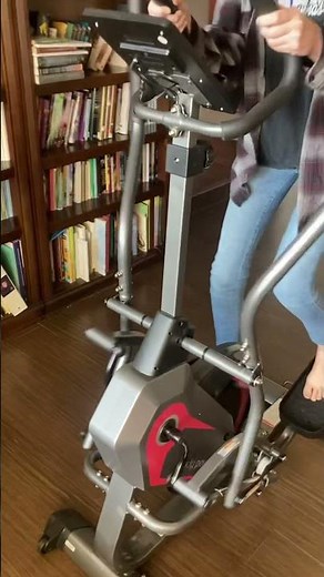 Body Power StepTrac BST800: 2-in-1 Elliptical Stepper Workout Trainer with Curve-Crank® Technology