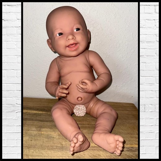 Reborn female baby doll with realistic skin and... | Depop