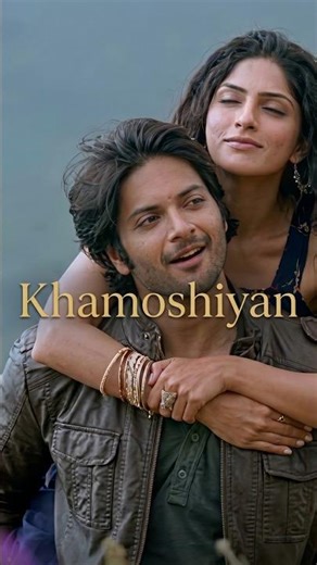 Silence never sounded this beautiful.. 🥹 #khamoshiyan #arijitsingh #jeetgannguli #alifazal