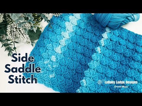This One Row Stitch Looks Amazing on Both Sides!
