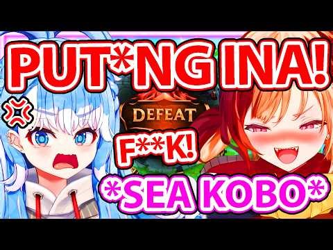 Gigi Can't Stop Laughing When Kobo Starts Swearing in League 【Hololive】