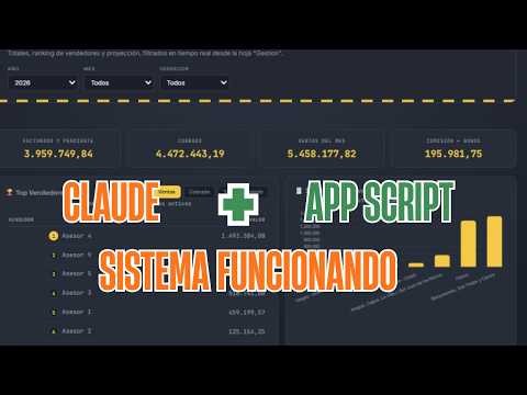 Creé un Sistema de Control de Ventas con Google Sheets y Apps Script Portal + Formulario + Dashboard