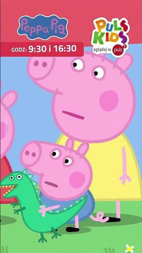 "Świnka Peppa" w Puls Kids na kanale Puls 2! Mały dzidziuś pojawi się u świnki! Dołączcie do nas!