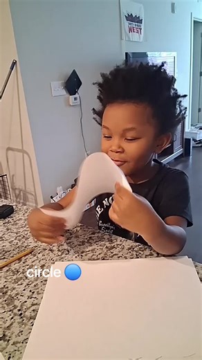 drawing shapes today 💙😊 #learning #practice