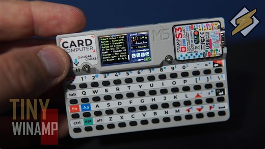 适用于卡片电脑（M5Cardputer）的微型 Winamp（mp3 播放器）