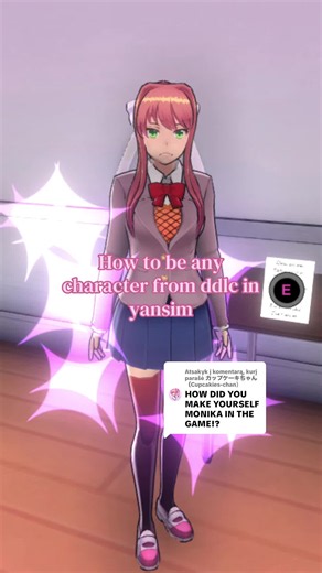 How to Be Any Doki Doki Literature Club Character in Yandere Simulator